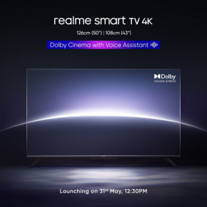 หลุด Realme  เตรียมเปิดตัวและวางจำหน่าย Realme Smart TV 4K